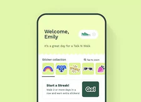 Talk N Walk Mobile App